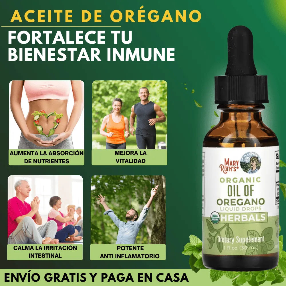 Aceite de Orégano Orgánico Original